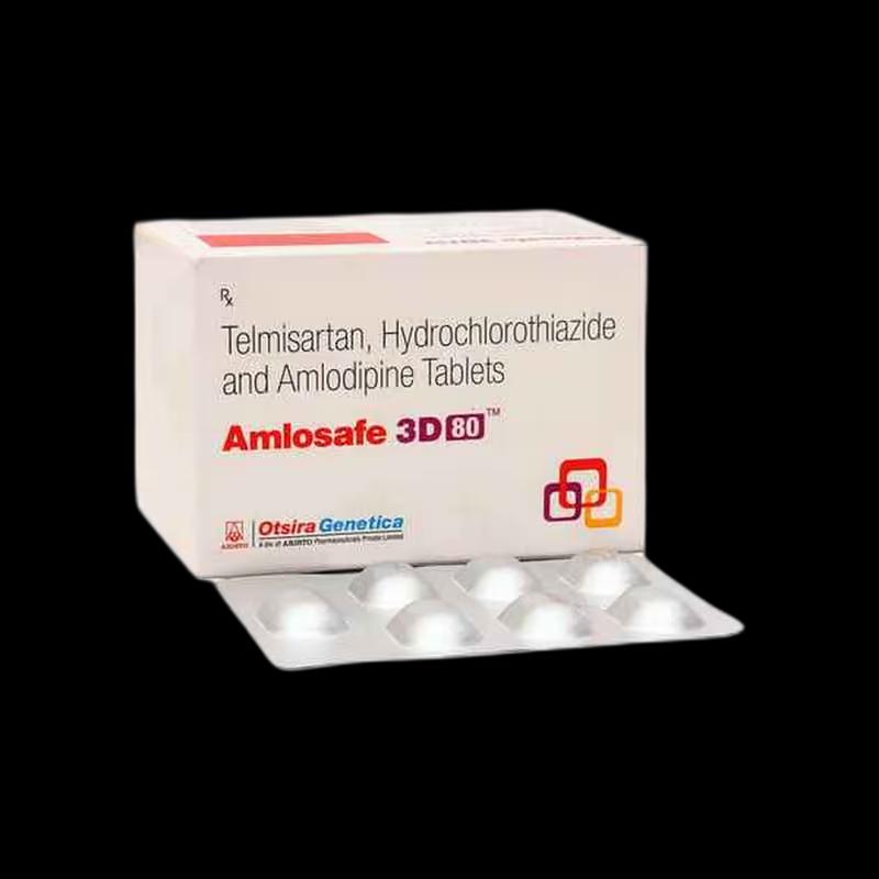 Amlosafe 3D 80mg Tablet - PharmaBag