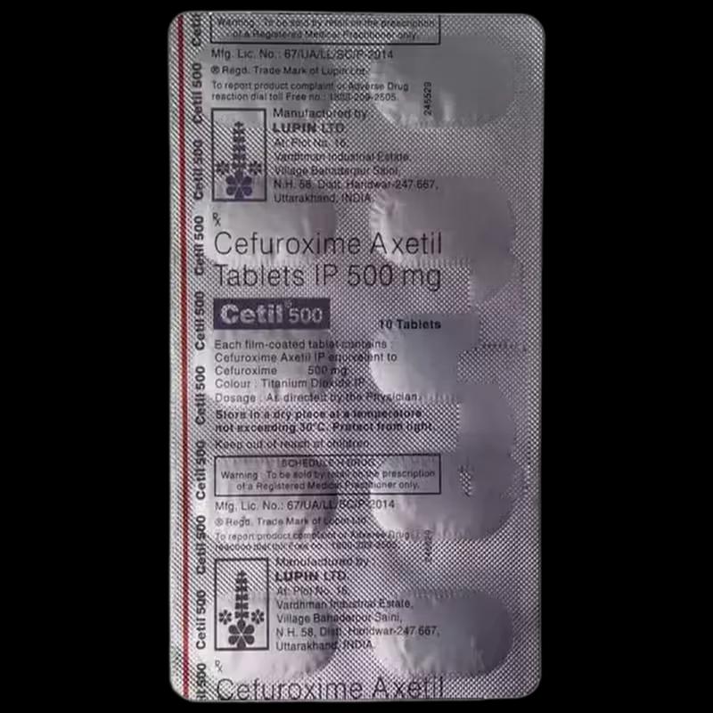 Cetil 500mg Tablet - PharmaBag