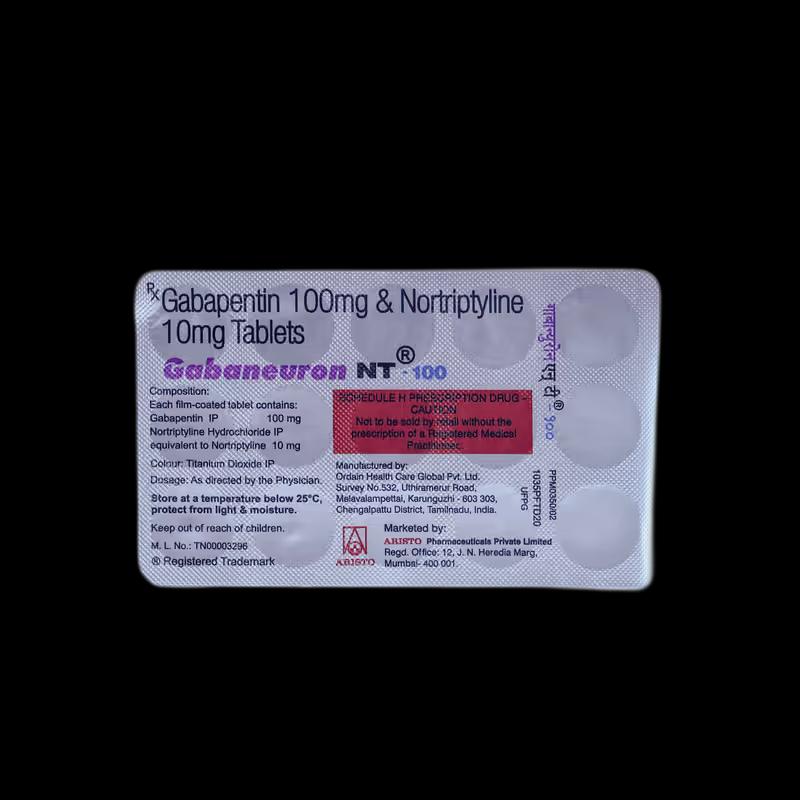 Gabaneuron NT 100mg Tablet - PharmaBag
