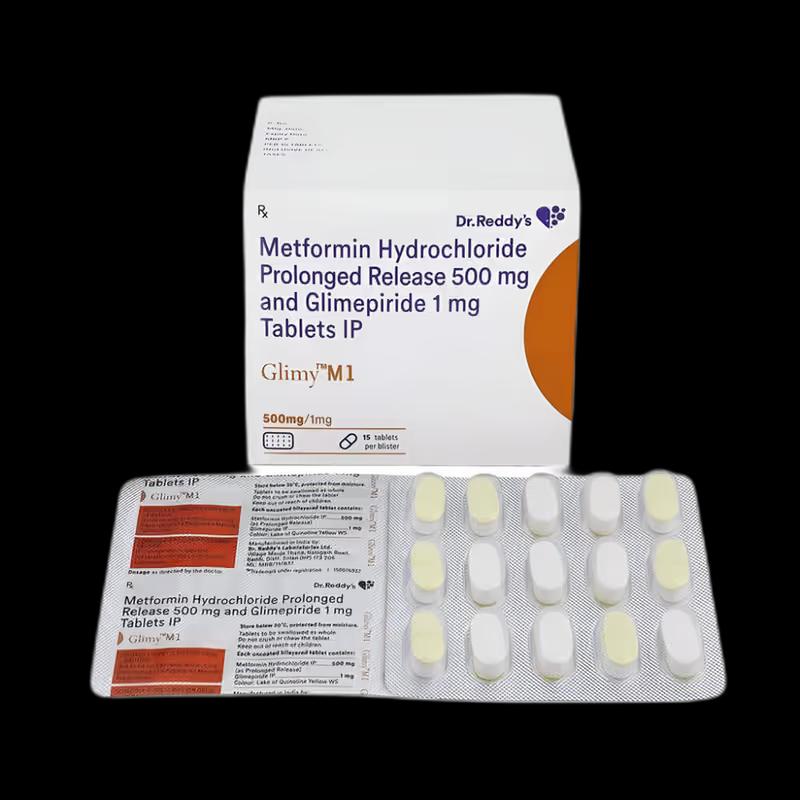 Glimy M 1mg Tablet - PharmaBag