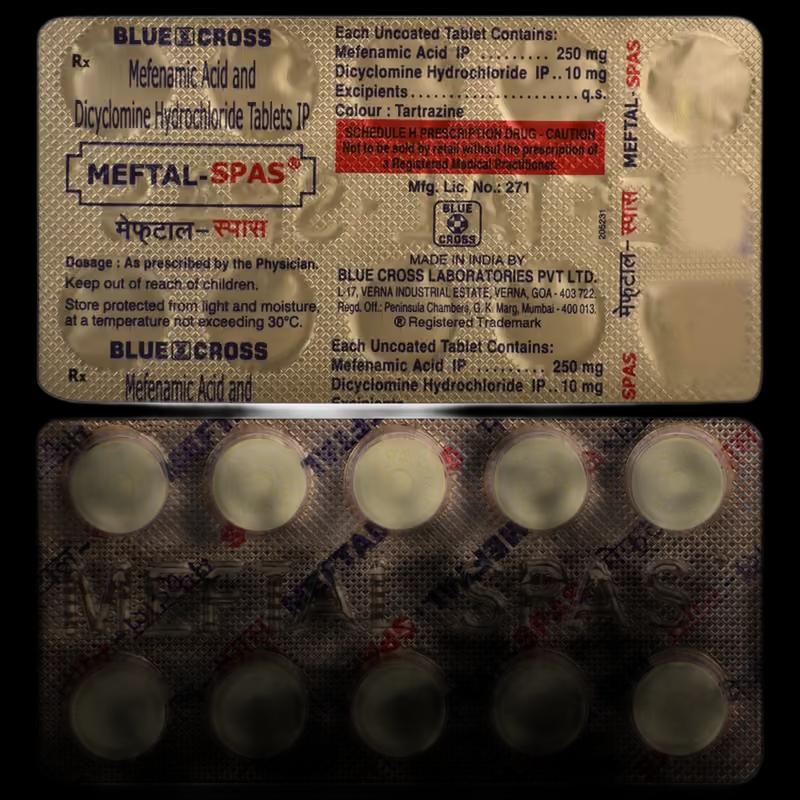 Meftal Spas Tablet - PharmaBag